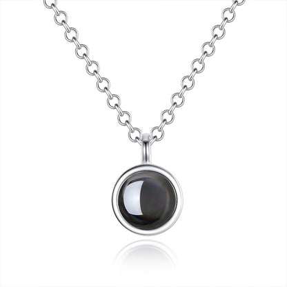 Photo Projection Pendant Necklace