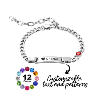 Birthstone jewelry in color