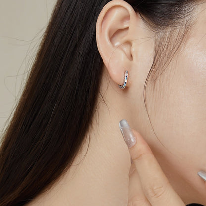 Pendientes en forma de U de diseño de alta gama