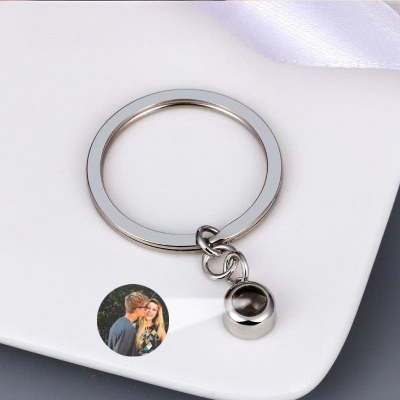 Photo Projection Round Necklace