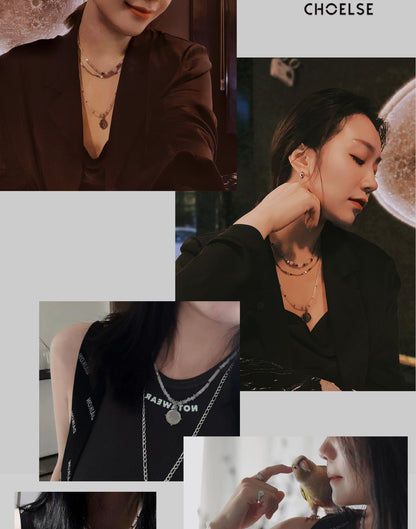 Snowstorm necklace