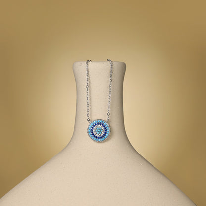 Collar con colgante de ojo del diablo