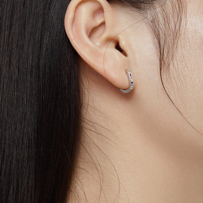 Pendientes en forma de U de diseño de alta gama