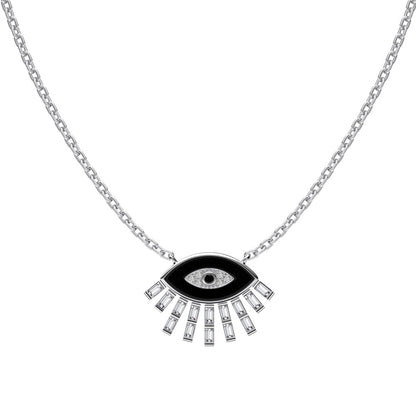 Collar de ojo de diablo moderno y personalizado