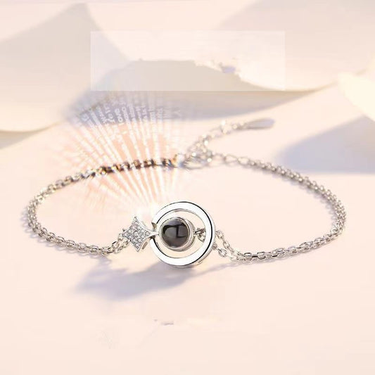 Proyección de fotos de joyas de estrellas 