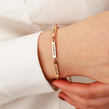 Engraved custom fashion bracelet