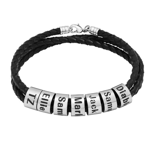 DIY Alphabet Name Braided Rope Jewelry
