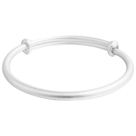Pulsera de plata de ley de moda