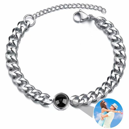 Pulsera cubana con proyección de fotos 