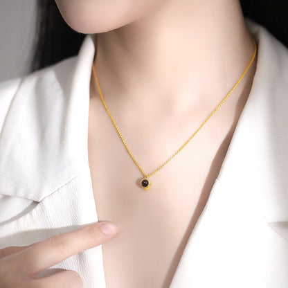 Photo Projection Pendant Necklace