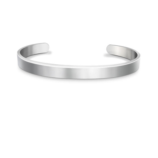 Pulsera de metal con grabado láser