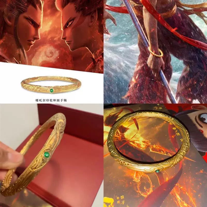 Nezha: El niño diablo llega al mundo - Pulsera del círculo Qiankun 