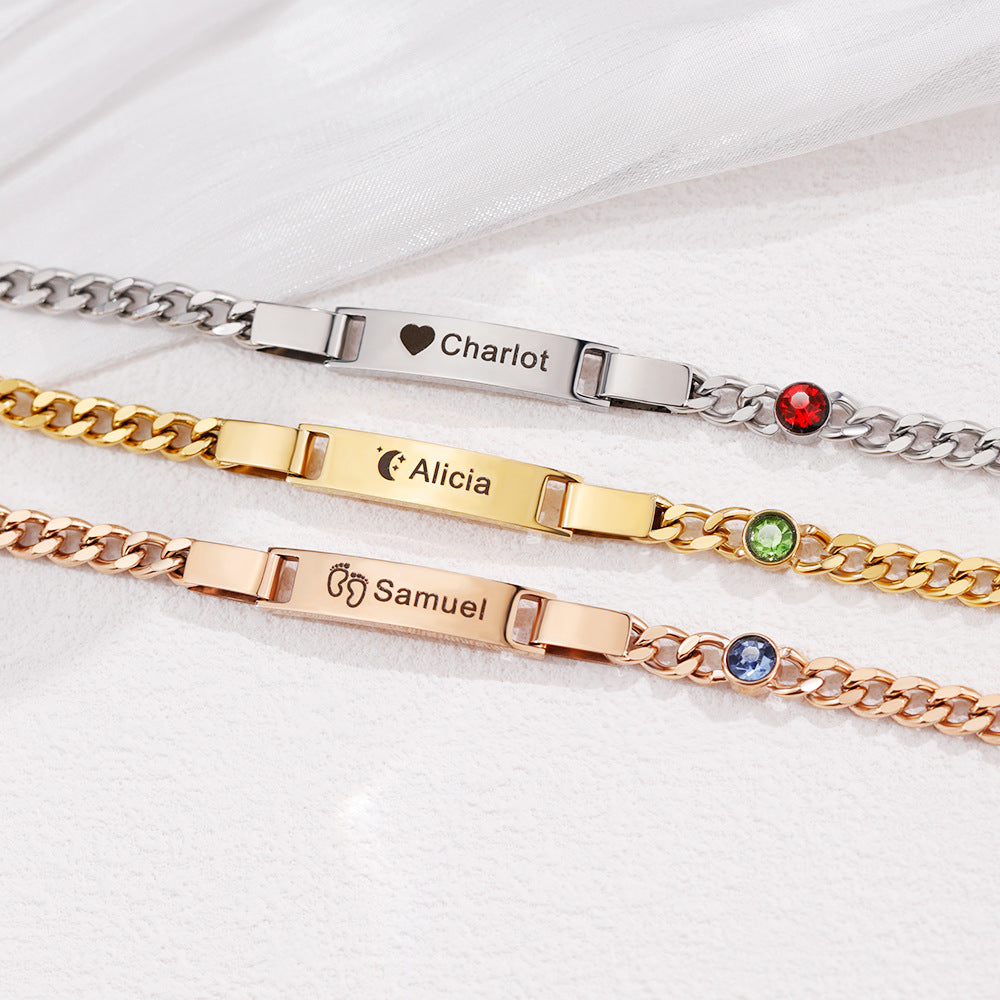 Birthstone jewelry in color