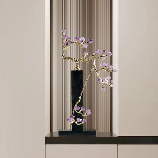 Amethyst Fortune Tree Decorative Ornaments