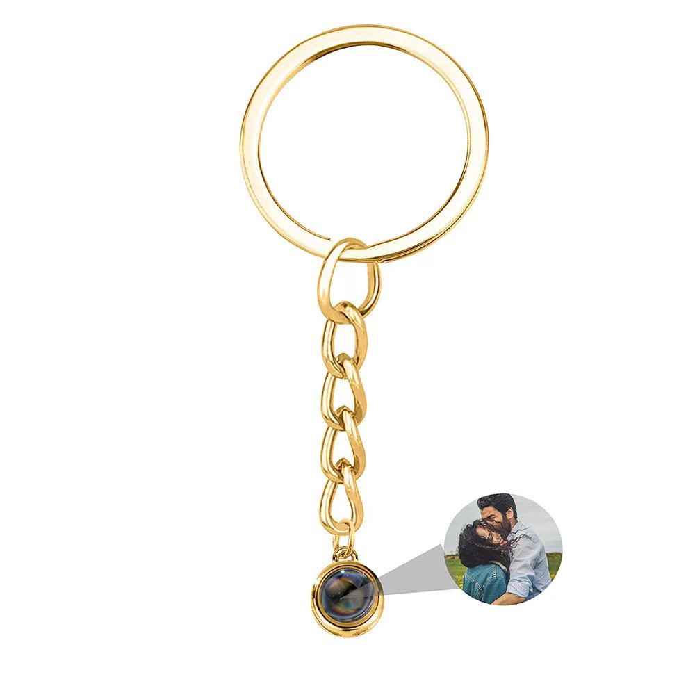 Photo Projection Round Necklace