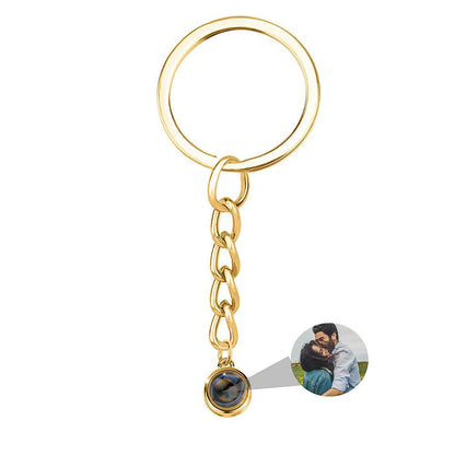 Photo Projection Round Necklace