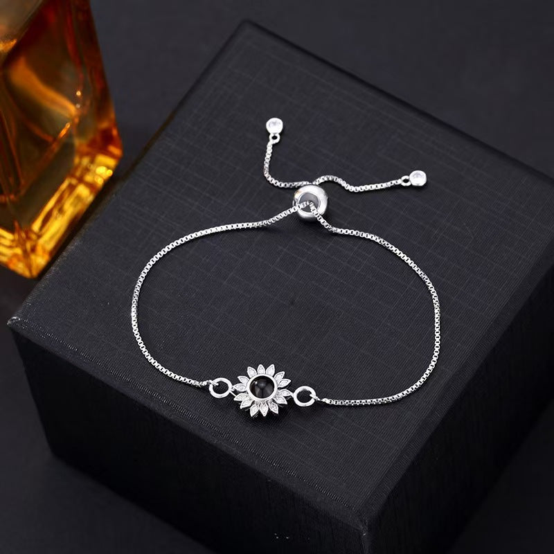 Photo projection personalized creative bracelet