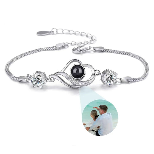 Love photo projection bracelet