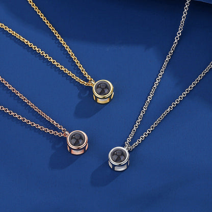 Photo Projection Pendant Necklace
