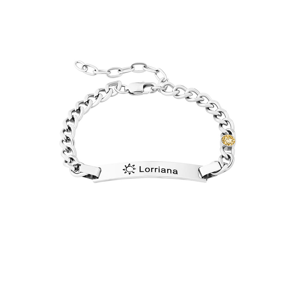 Birthstone jewelry in color