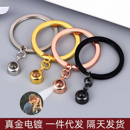 Photo Projection Round Necklace