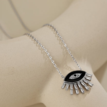 Collar de ojo de diablo moderno y personalizado