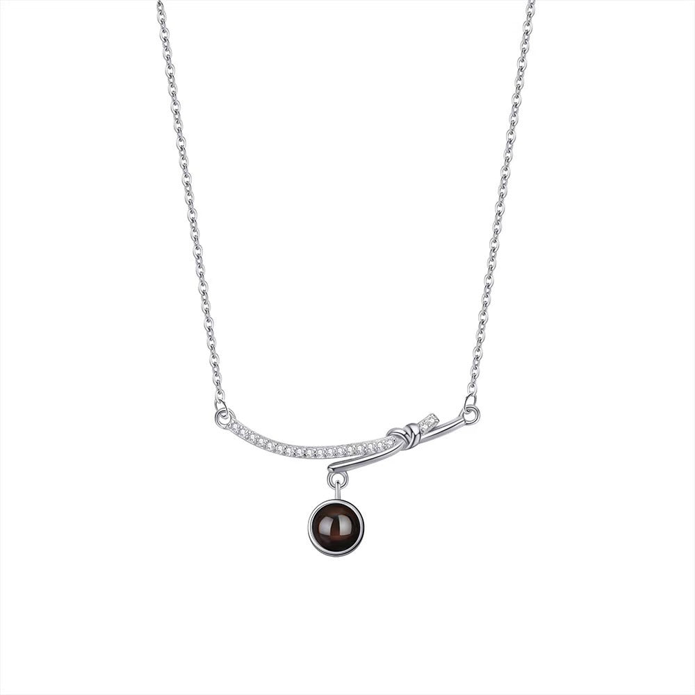 Photo Projection Butterfly Necklace