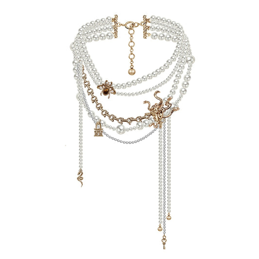 Collar de perlas Mercedes 