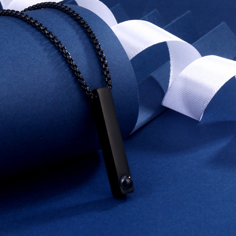 Collar de pilar cuadrado con proyección de fotos