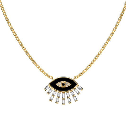 Collar de ojo de diablo moderno y personalizado