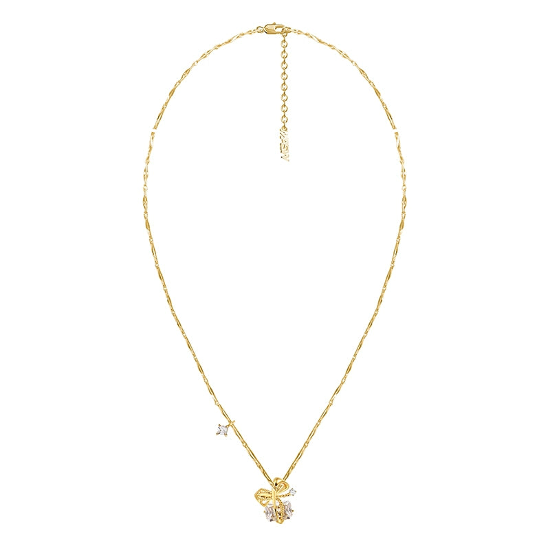 Bow tie necklace