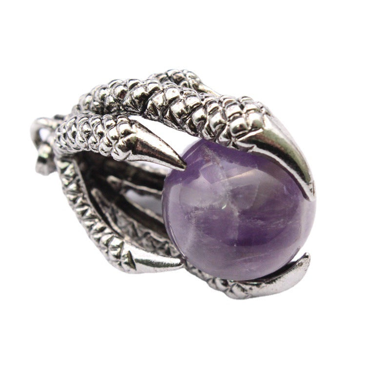 Vintage Medieval Dragon Claw Pendant