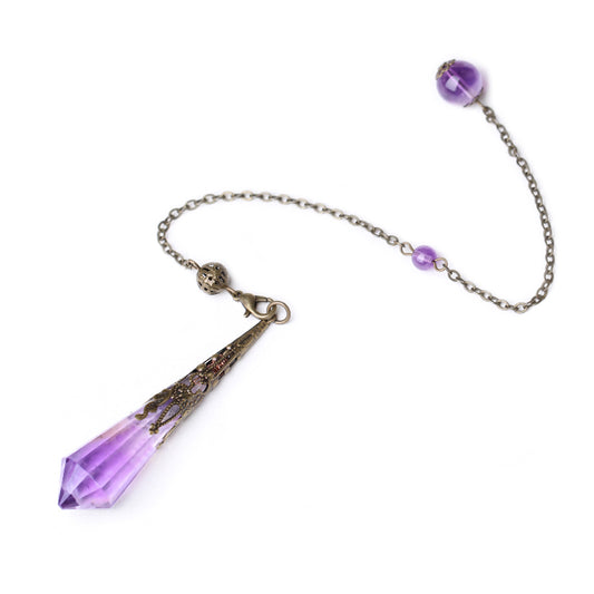 Vintage Original Lime Moonlight Pendant Necklace for Men and Women