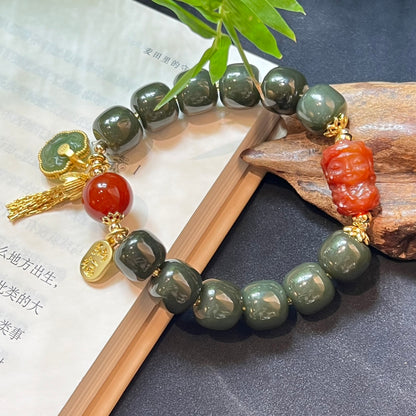 Pulsera Tara de jade hetiano