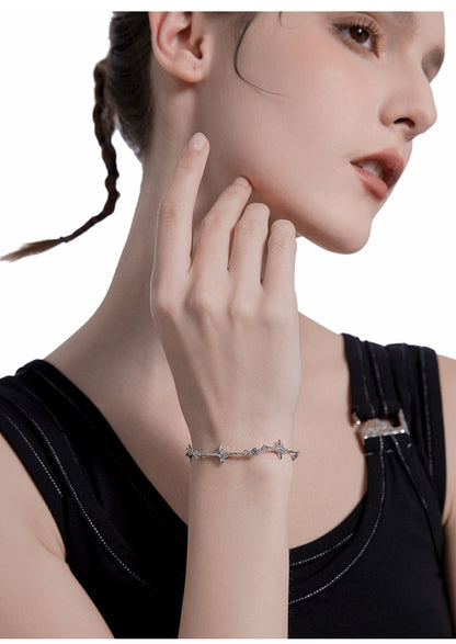 Pulsera de metal estilo europeo y americano. 