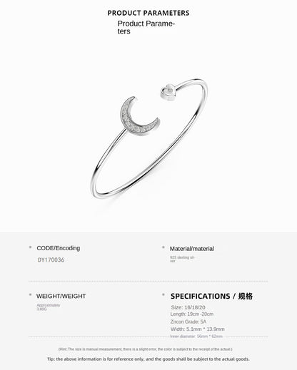 Pulsera de circonita de ojo de diablo moderna y de moda.