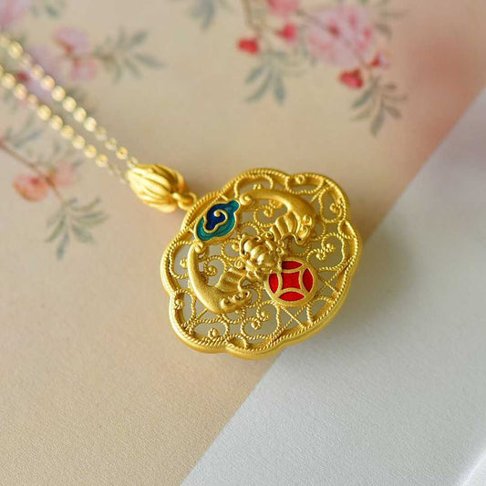 925 Silver Inlaid Nephrite "Where the Heart Belongs" Pendant