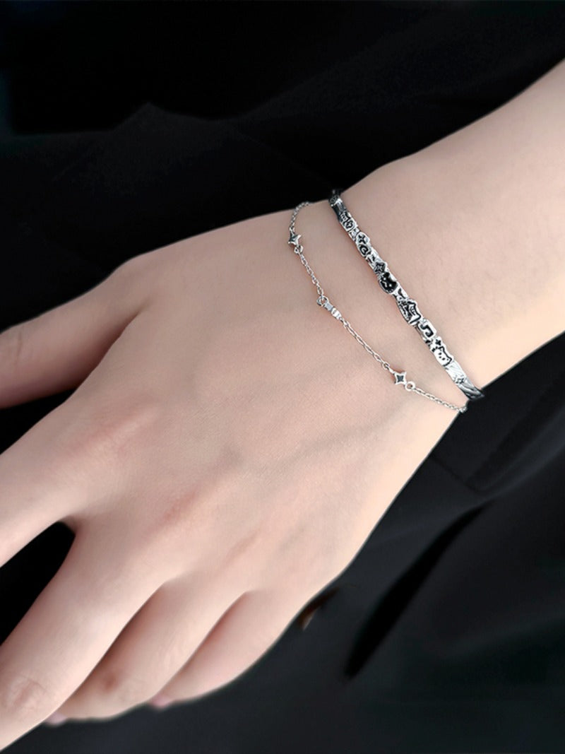 Cat doodle bracelet