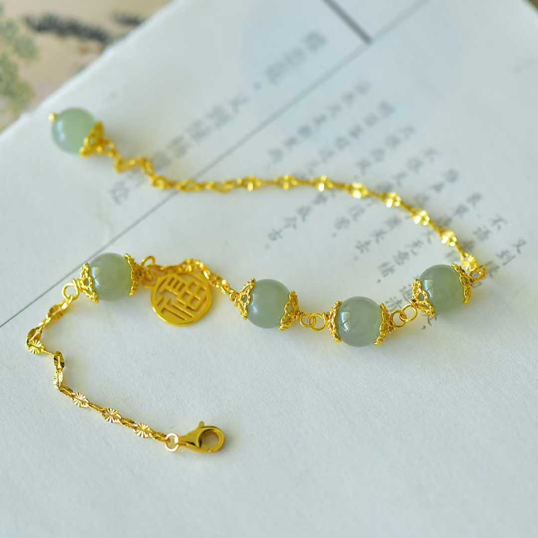 Sunny Water Bead "Abundant Blessings" Bracelet