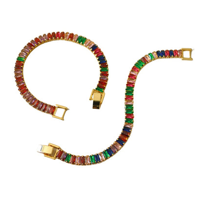 Pulsera de circón dopaminérgico con temperamento retro
