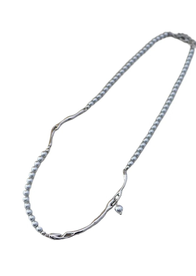 Collar elegante de perlas vintage de alta gama
