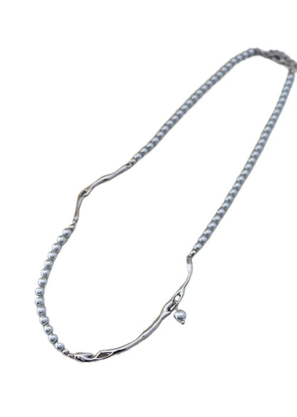 Collar elegante de perlas vintage de alta gama