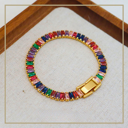 Pulsera de circón dopaminérgico con temperamento retro