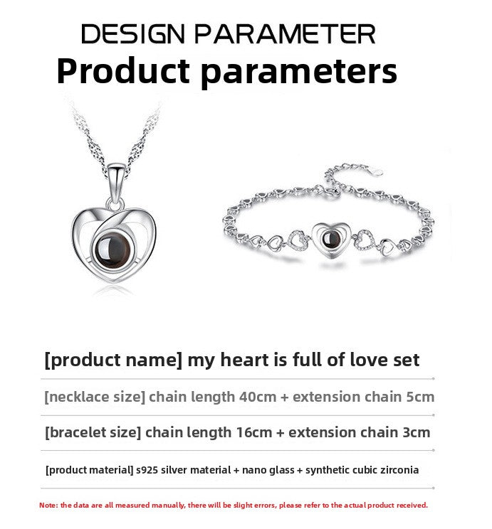 Pulsera de proyección de amor