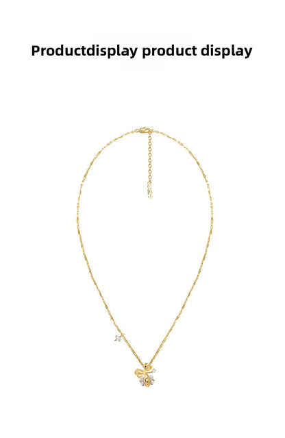 Bow tie necklace